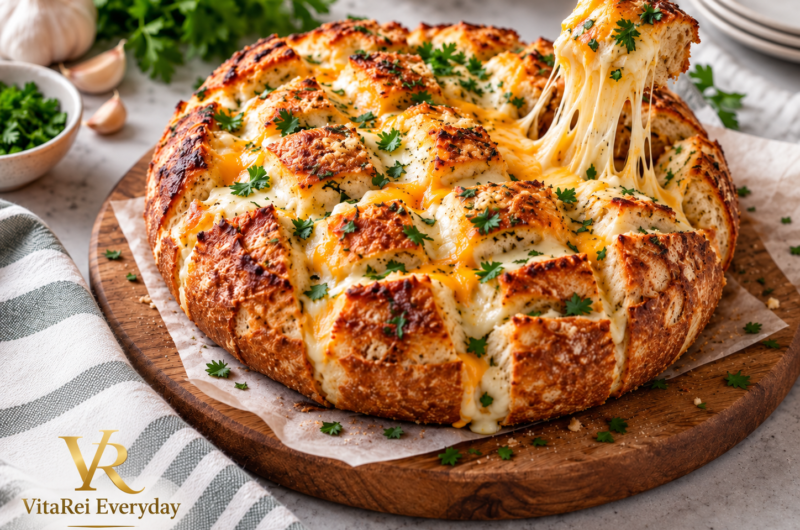 Cheesy Garlic Pull-Apart Bread