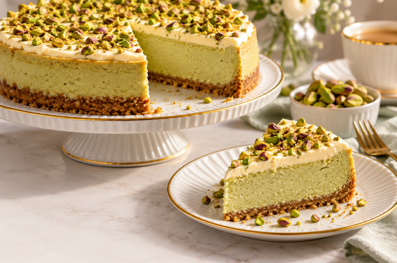 Pistachio Cheesecake